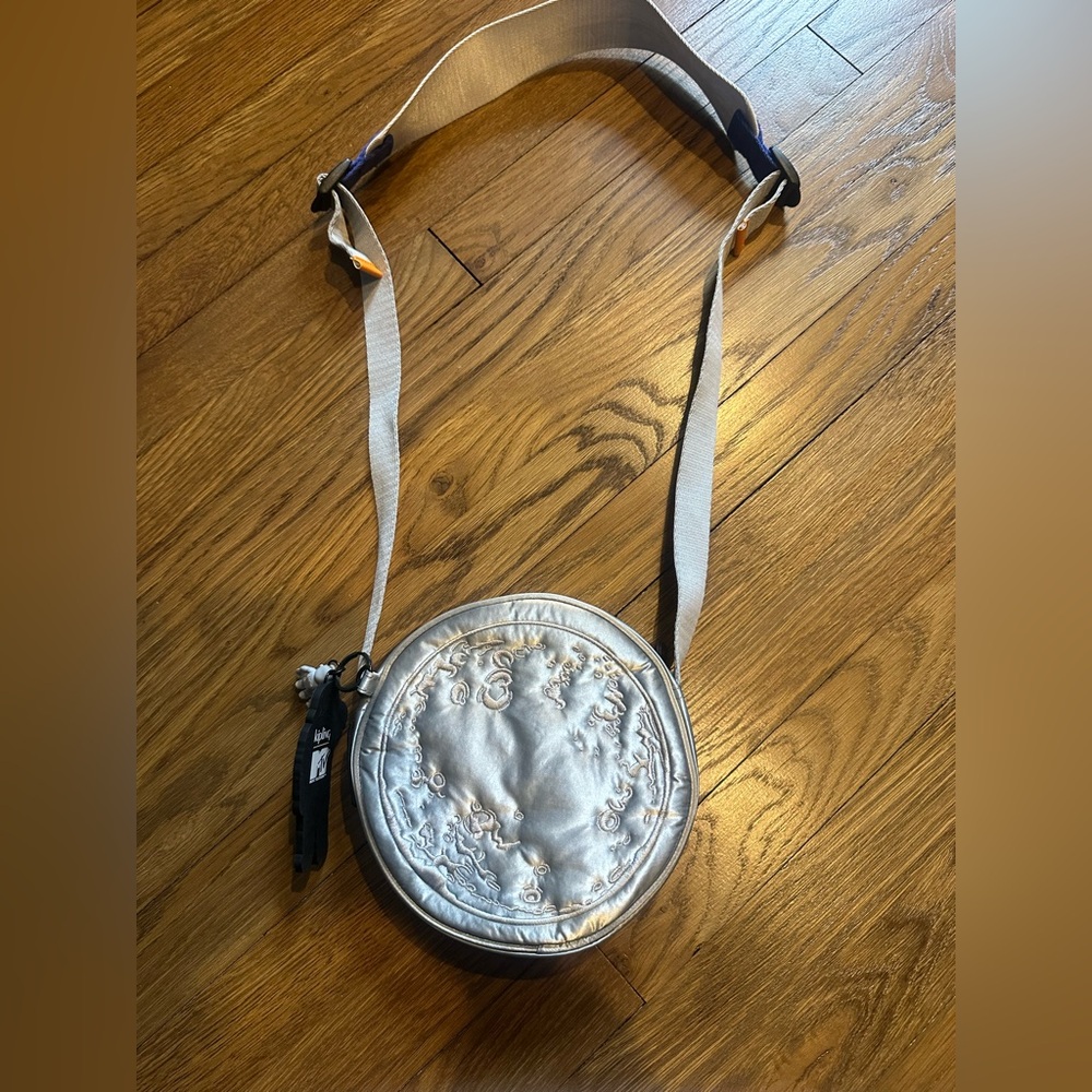 Kipling MTV crossbody bag silver moon brand new NWOT